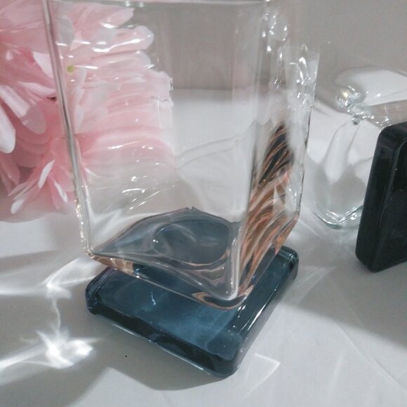 Cristal D'Arques Glasses Pink, Blue, Black Amaretto - Picture 4 of 7